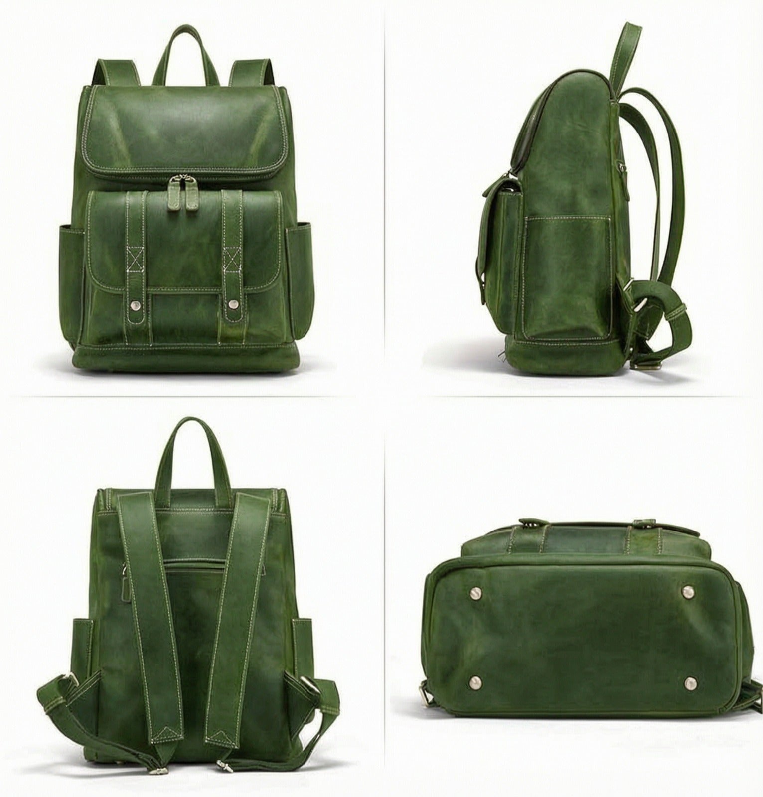 Vintage Travel Laptop Backpack
