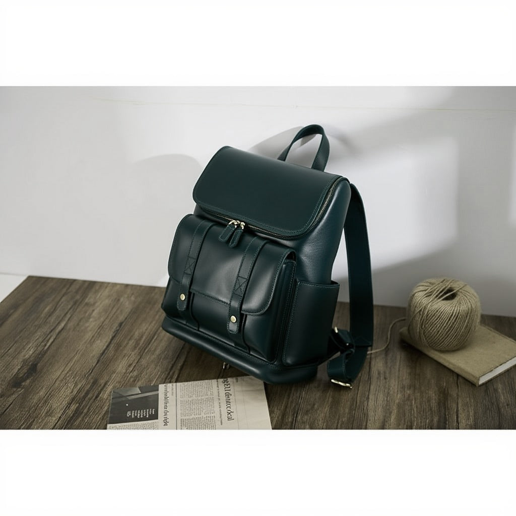 Vintage Travel Laptop Backpack