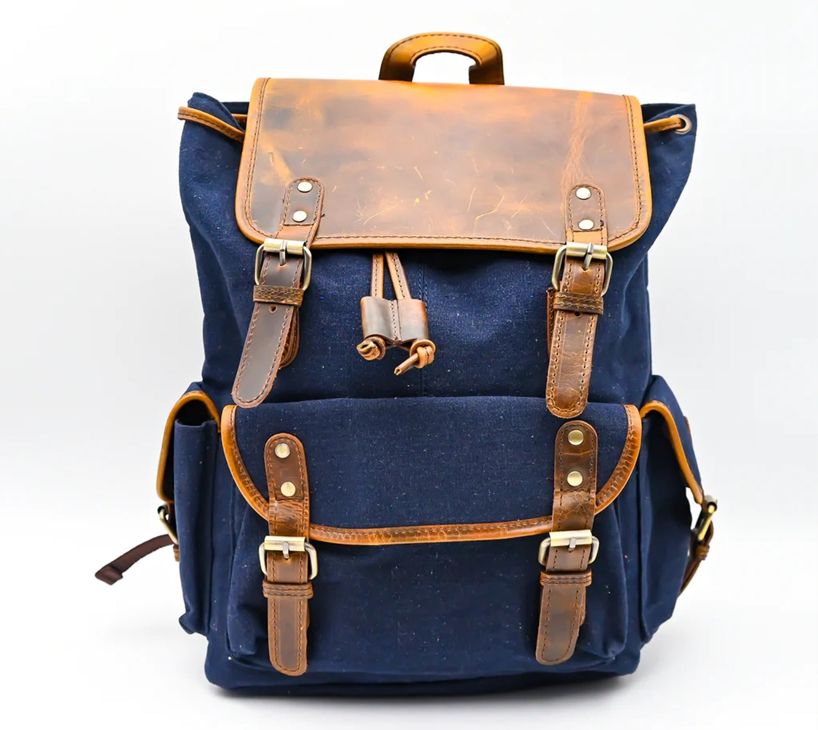 Vintage Leather Travel Bag