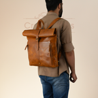 Craftshades - Handcrafted Buffalo Leather Backpack