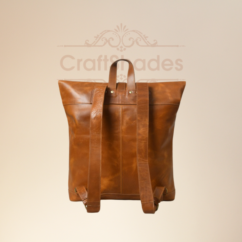 Craftshades - Handcrafted Buffalo Leather Backpack