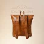 Craftshades - Handcrafted Buffalo Leather Backpack