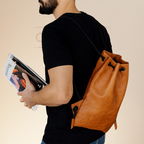 Craftshades –Leather 12*16 inch Gym Bag | 100% Genuine Leather