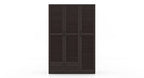 Bennis Three Door Wardrobe – Dark Walnut Finish