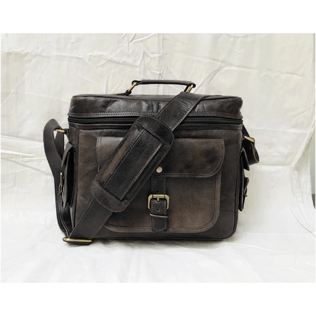 Craftshades Leather Camera Bag black