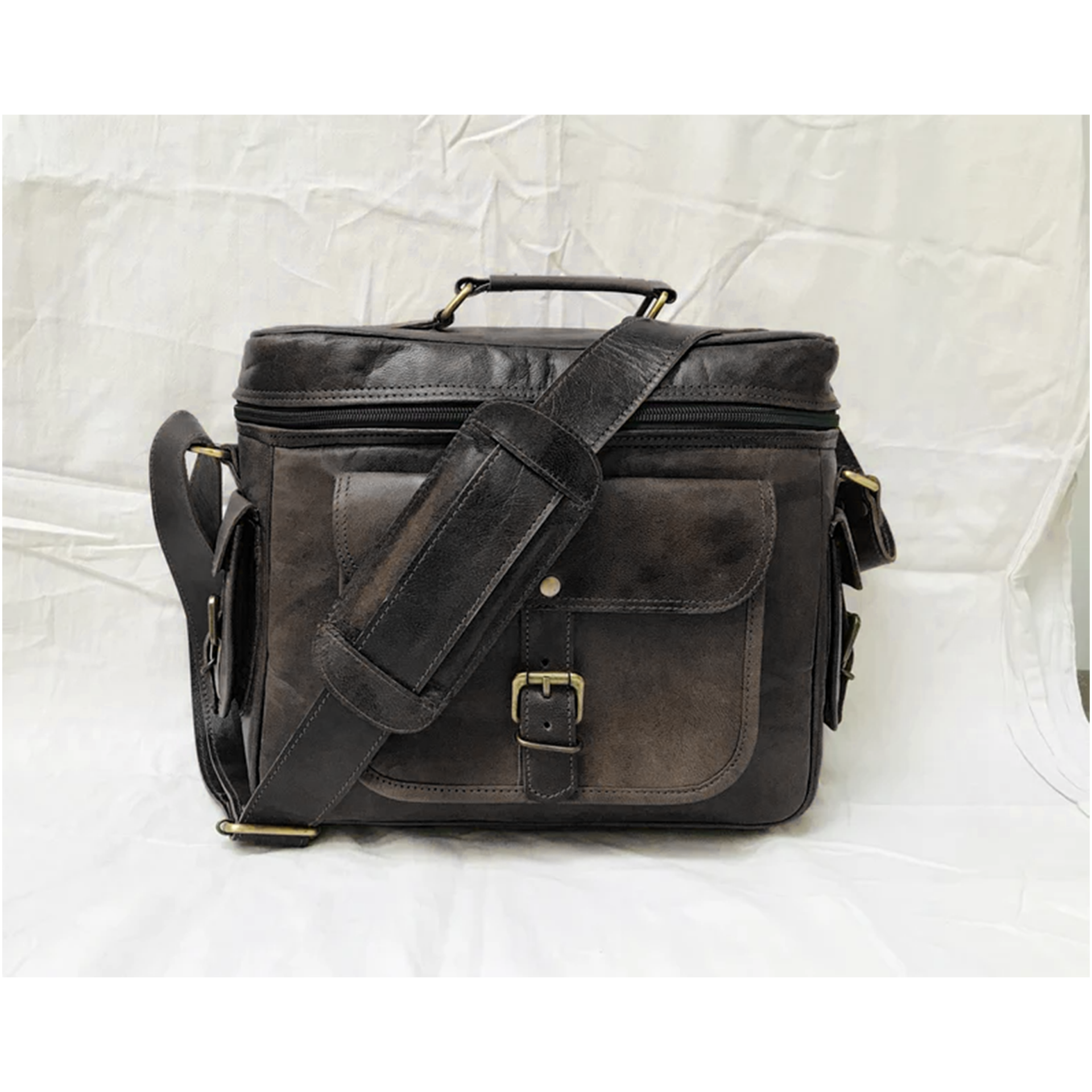 Craftshades Leather Camera Bag black
