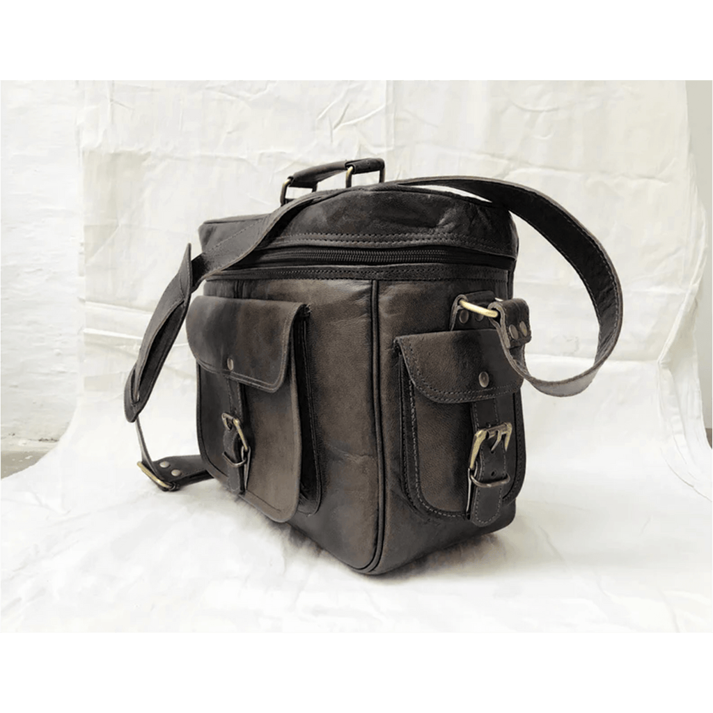 Craftshades Leather Camera Bag black