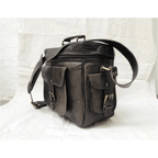 Craftshades Leather Camera Bag black