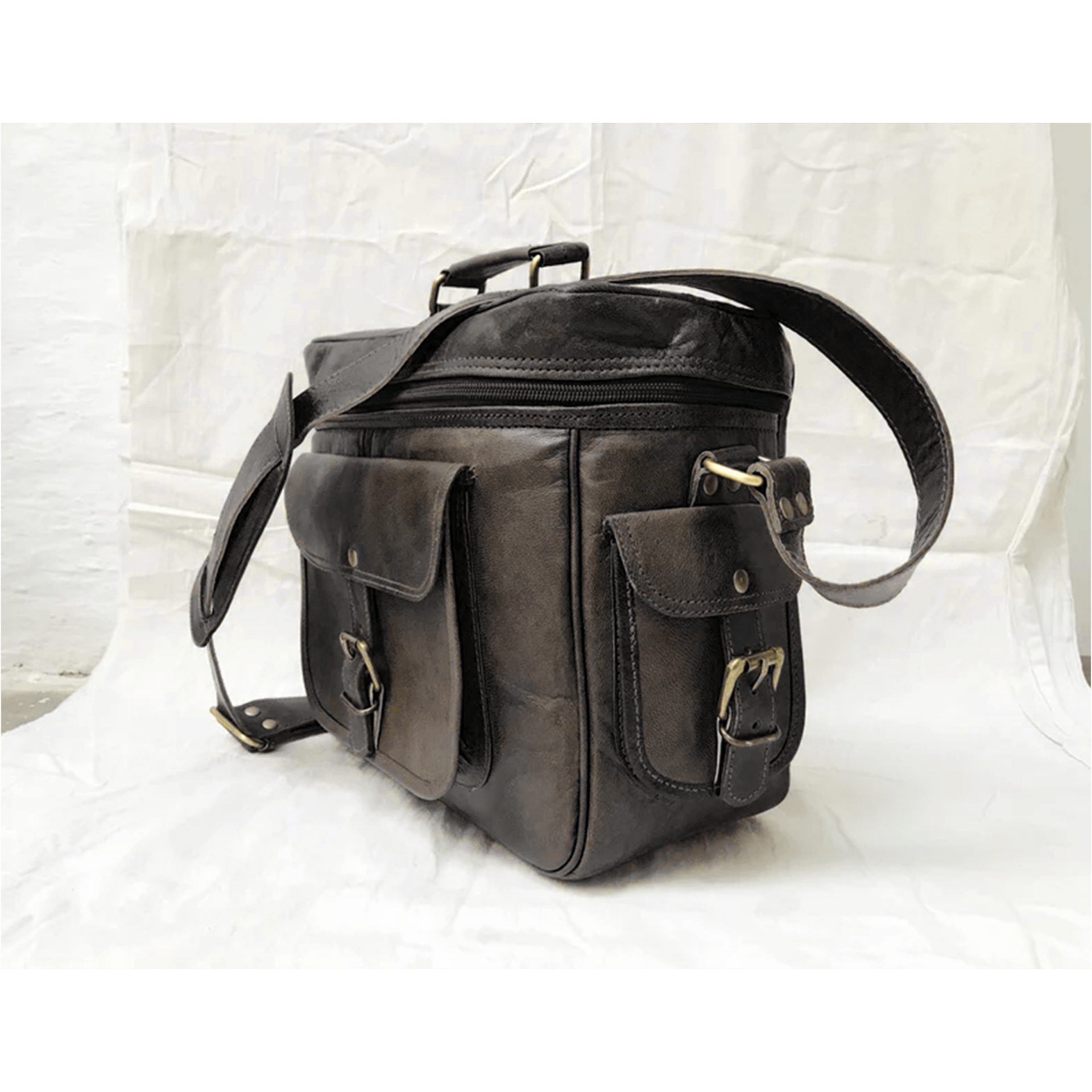Craftshades Leather Camera Bag black