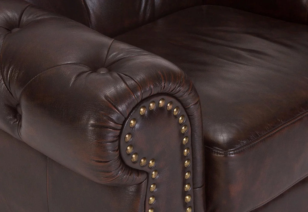 Craftshades 1 Seater Colonial Chesterfield Sofa