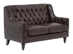 Craftshades Colonial Brown Chesterfield 2 seater Sofa