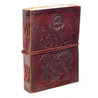 Craftshades – Shree Ganesha Embossed Unique Design 7″5 Handcrafted Leather Journal/Diary 200 page | 100% Genuine Leather