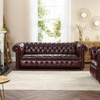 Craftshades Threee Seaters Chesterfiled  Sofa