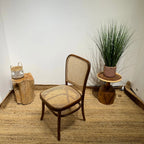 Craftshades Golden Rattan Wooden Dining Chairs