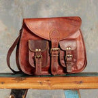 Craftshades – Handcrafted Unique Sling Leather Bag for Women | 100% Genuine Leather