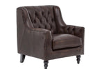Craftshades Colonial Brown Chesterfield Set of 3 Sofas