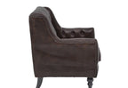 Craftshades Colonial Brown Chesterfield Set of 3 Sofas