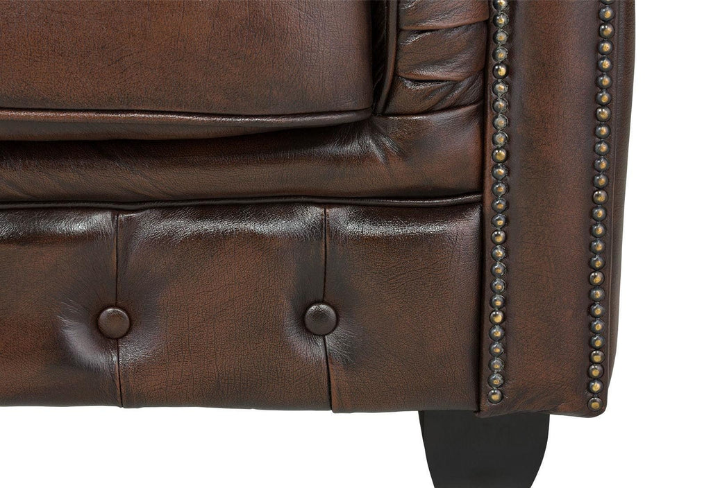 Craftshades Traditional Chesterfield Set of 3 Sofas