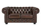 Craftshades Traditional Chesterfield Set of 3 Sofas