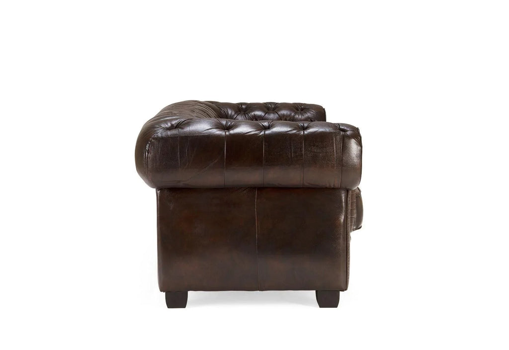 Craftshades Traditional Chesterfield Set of 3 Sofas