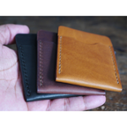 Mens Slim Wallet Leather VERTIC