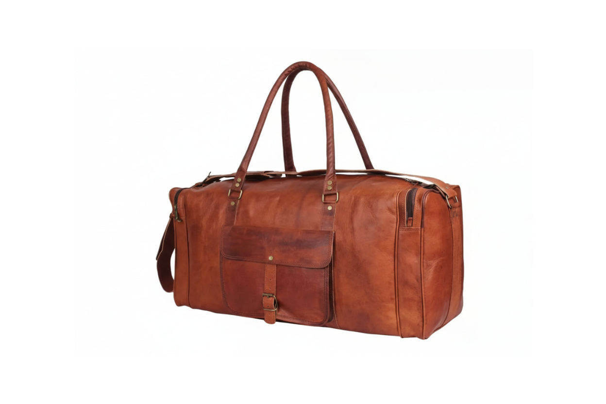 Craftshades –  Handcrafted Duffle Goat Leather Bag