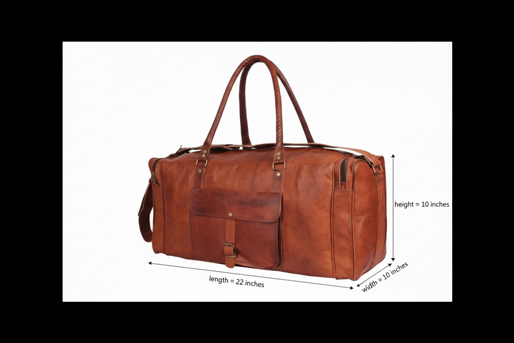 Craftshades –  Handcrafted Duffle Goat Leather Bag