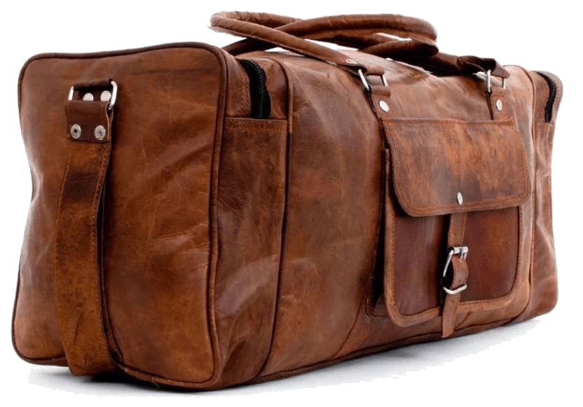 Craftshades –  Handcrafted Duffle Goat Leather Bag