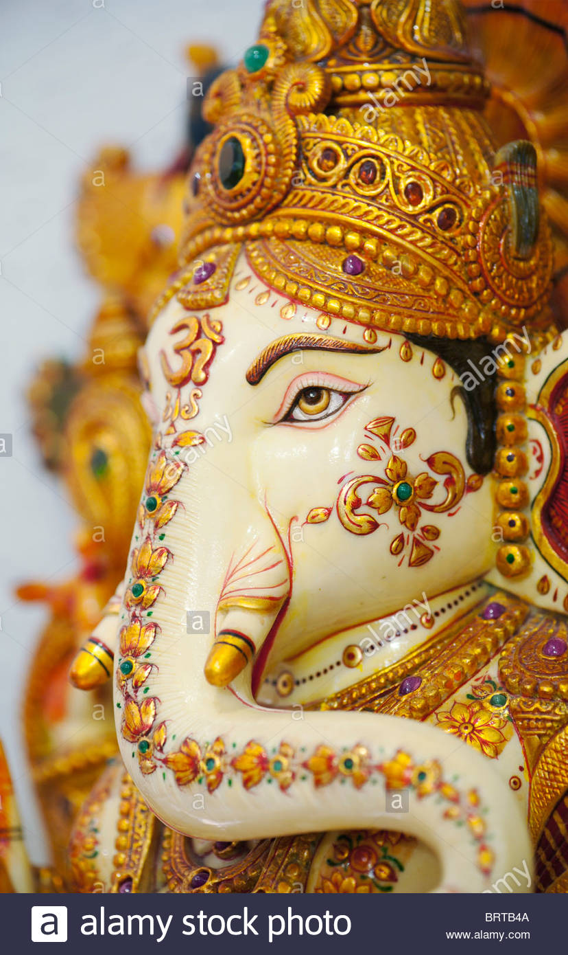 Elephant lord ganesha statue