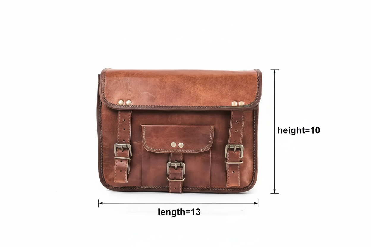 Handmade Leather Bag – CraftShades India