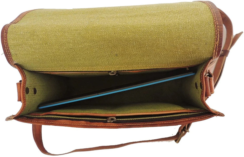 Craftshades - Crossbody Handcrafted Small Leather Sling Bag for men | 100% Genuine Leather