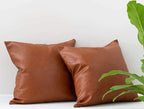 Handmade Leather 2 Butterfly Chair, 2 Butterfly Stool &amp; 2 Cushions
