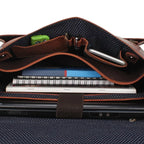 Craftshades  Classic Handcrafted Buffalo Leather Laptop Bag