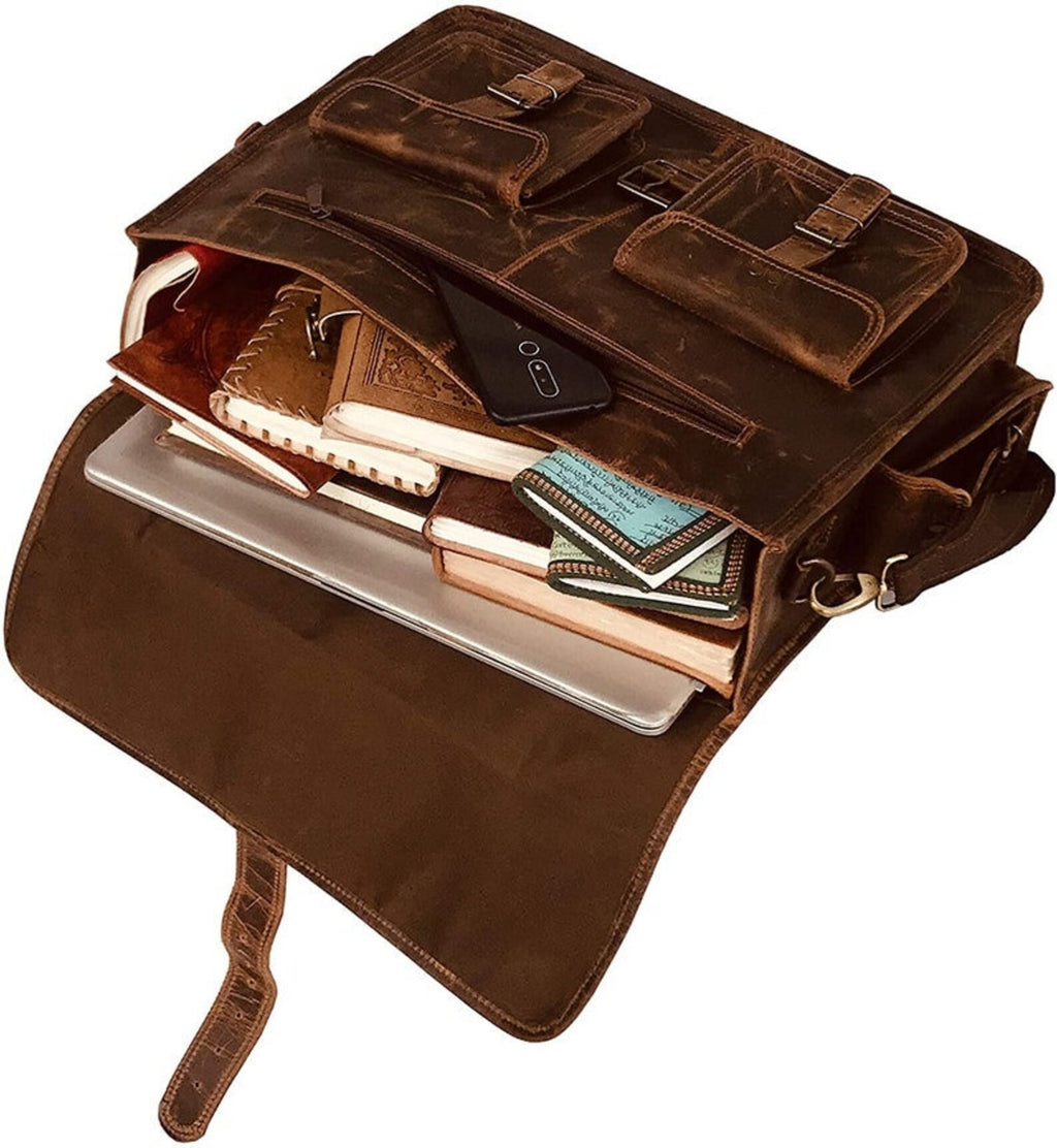 Craftshades Large Duffel Luggage leather Travel Bag Duffel bag