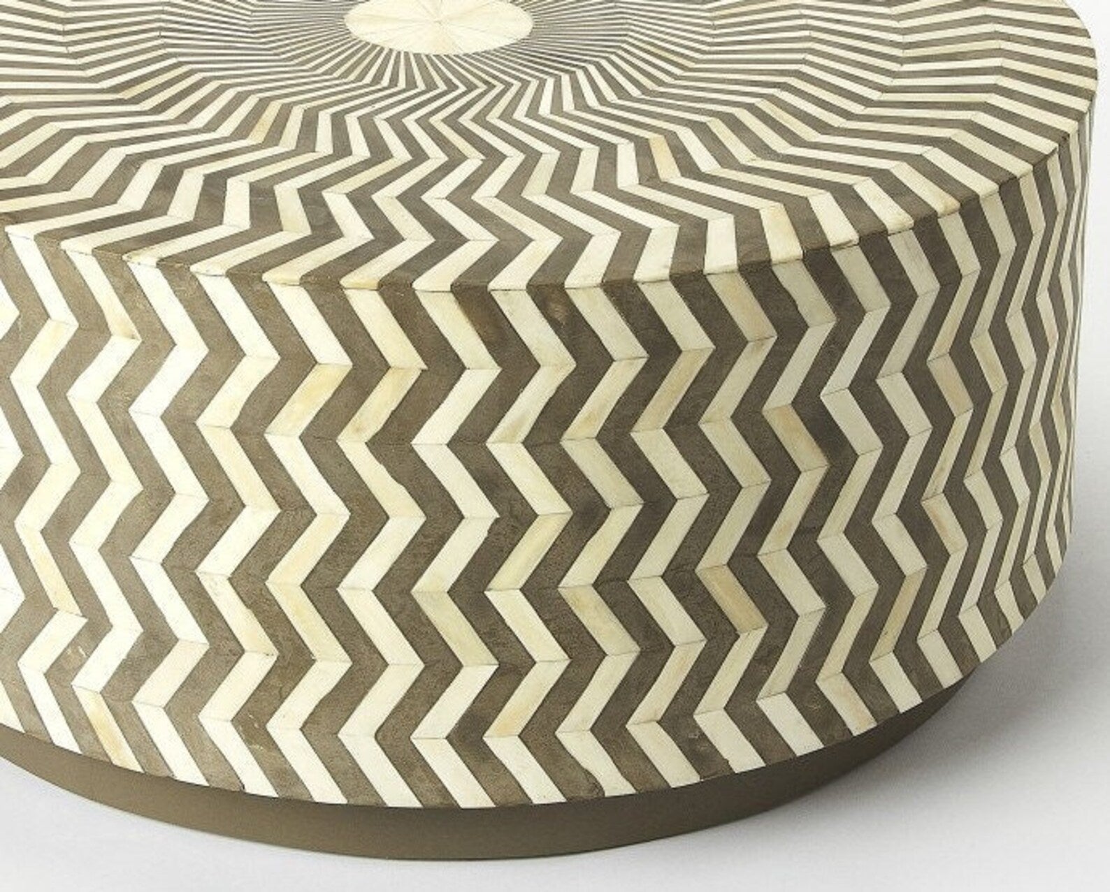 Bone Inlay  Coffee Table