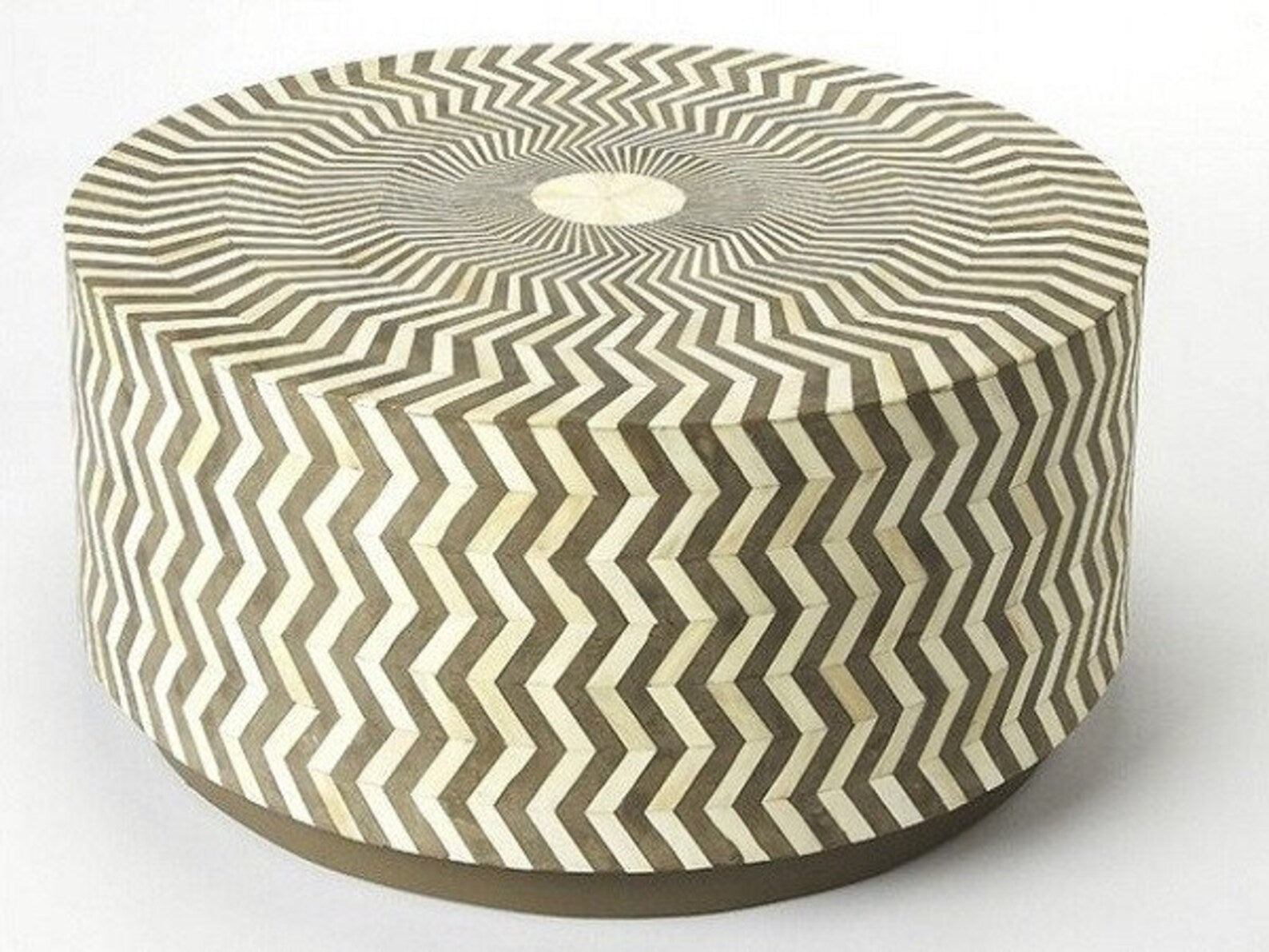 Bone Inlay  Coffee Table