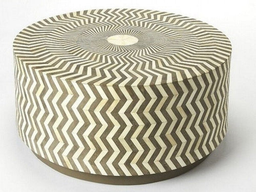 Bone Inlay  Coffee Table