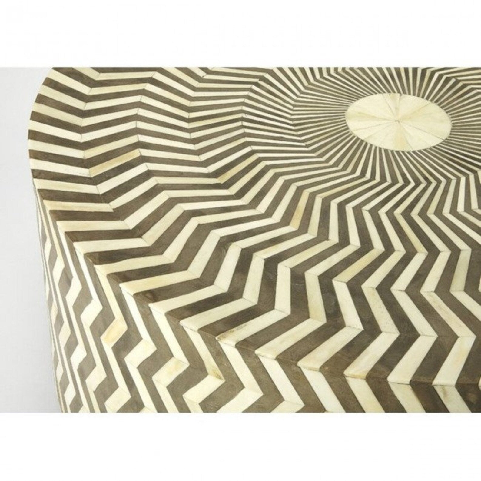 Bone Inlay  Coffee Table