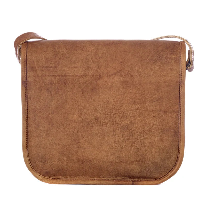 Craftshades - Single Strip Genuine Leather Messenger Bag