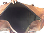 Craftshades - 20 Inch Handcrafted Curved Duffle Goat Leather Bag | 100 Genuine Leather