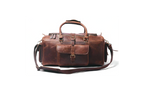 CraftShades Leather Duffle Bag – Elegance and Functionality in One