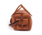 Handcrafted Heritage Leather Duffle Bag