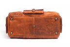 Handcrafted Heritage Leather Duffle Bag