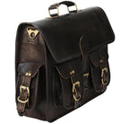 Craftshades - 11*15 Inch 4 Pockets Handcrafted Leather Bag| 100% Genuine Leather