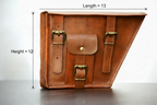 CraftShades Adventure Leather Tote Bag
