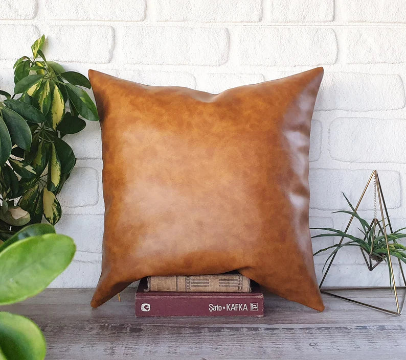 16*16 leather sofa  Cushion cover