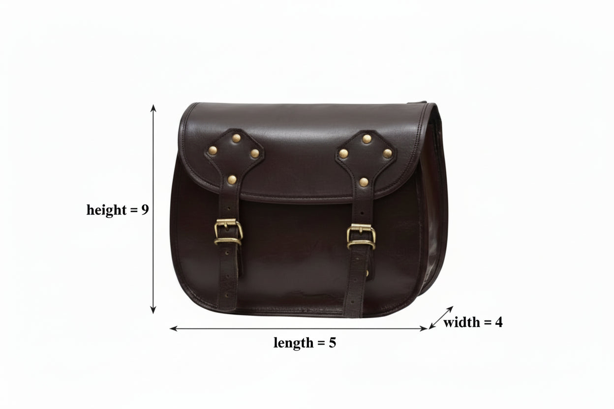 Tour Companion Black Motorcycle Bag
