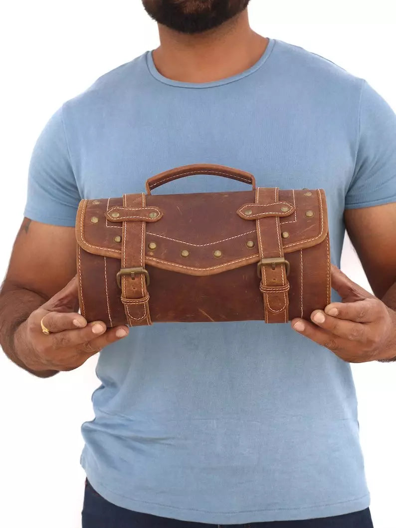 Craftshades Cruze Buffalo Leather Rider Trunk Bag