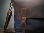 Heritage Waxed Canvas & Leather Laptop Bag