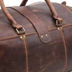 CraftShades Leather Duffle Bag for Men – Stylish and Durable Travel Bag
